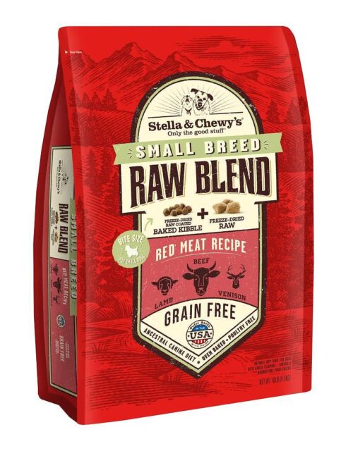 860261 3.5 lbs Raw Blend Red Meat Small Breed Dog Food