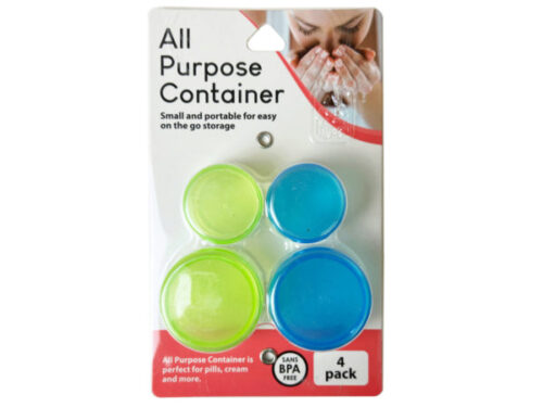 BJ462-24 All Purpose Container, 4 Per Pack - Pack of 24
