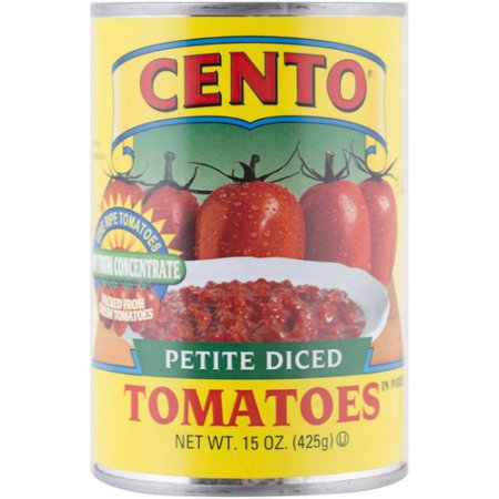 Cento 00094696 15 oz Petite Diced Tomatoes - Pack of 12