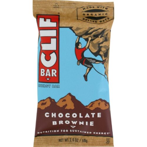 Clif Bar HG0964015 2.4 oz Organic Chocolate Brownie - Case of 12