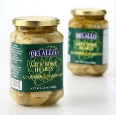 De Lallo B64869 Marinated Artichoke Hearts -12x6 Oz