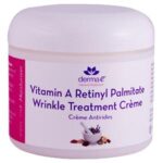Derma E Facial Moisturizer Vitamin A Retinyl Palmitate Wrinkle Treatment Creme 4 oz.