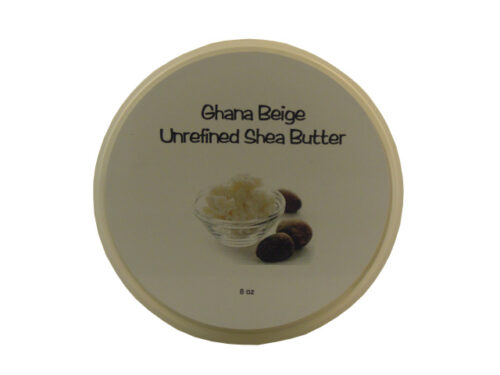 Ghana Beige Organic Unrefined Shea Butter 8 oz