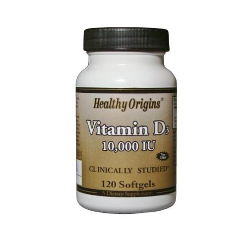 HG0242206 Vitamin D3 - 10000 Iu, 120 Softgels