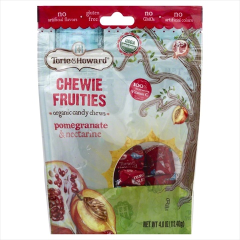 TORIE & HOWARD FRT CHW PMGRT & NCTRN ORG-4 OZ -Pack of 6