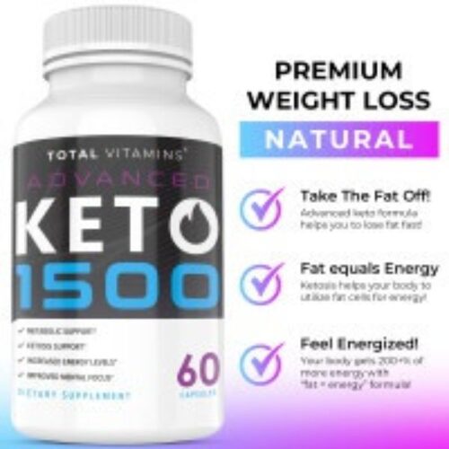 kett8614 Keto Diet Pills Advanced 1500 BHB Exogenous Ketones Rapid Ketosis Weight Loss Supplement
