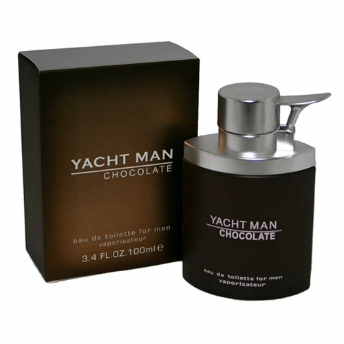 3.4 oz Yacht Man Chocolate Eau De Toilette Spray for men