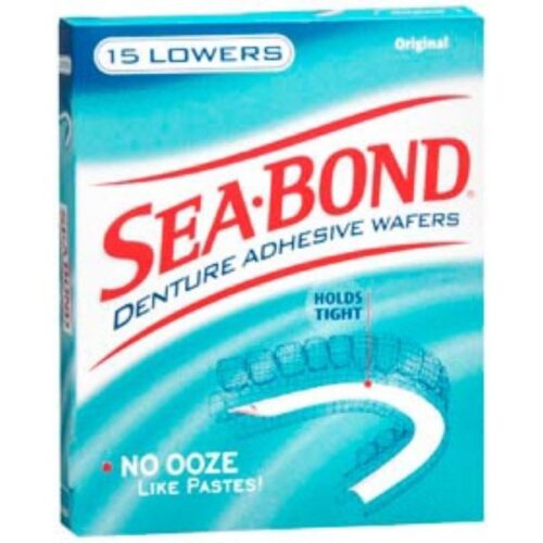 747503-BX Denture Sea Bond Lower Adhesive - Pack of 15