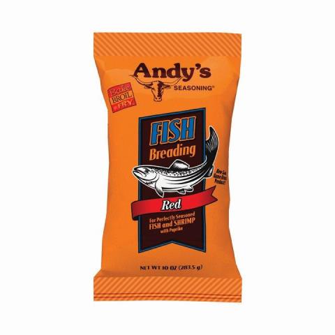 ANDYS BREADING FISH RED-10 OZ -Pack of 6