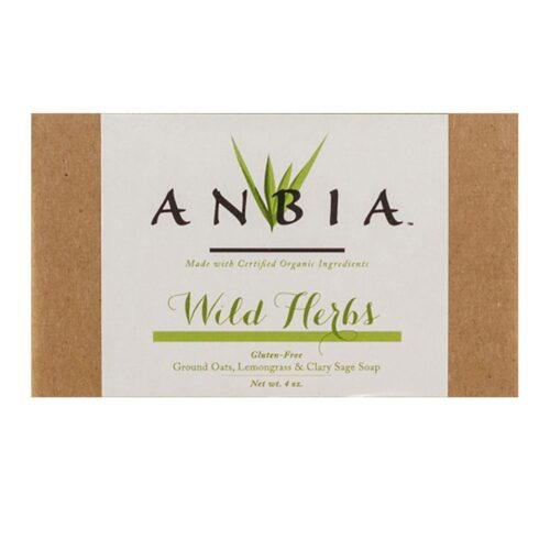 ANWH102 Wild Herbs Bar Soap