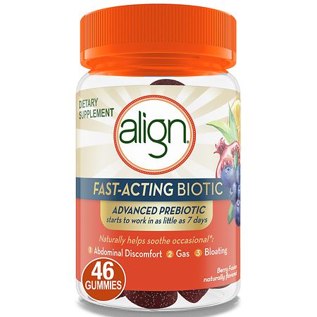 Align Advanced Prebiotic Supplement, Fast-Acting Biotic - 46.0 ea