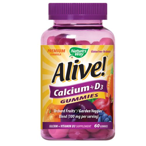 Alive! Calcium Gummy 60 Gummy by Natures Way