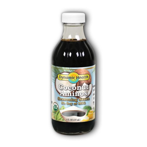 Coconut Aminos Certified Organic 8 Oz by Dynamic Health Laboratories