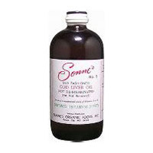 Cod Liver Oil No.5 16 OZ by Sonne Products