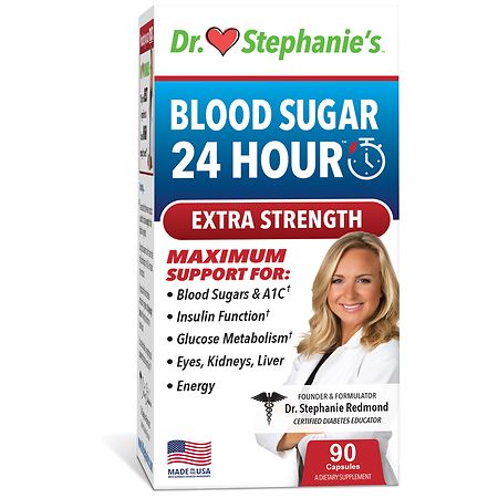 Diabetes Doctor Blood Sugar 24 Hour Extra Strength - 90.0 ea