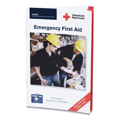 FAO730008 American Red Cross Emergency First Aid Guide - 48 Page