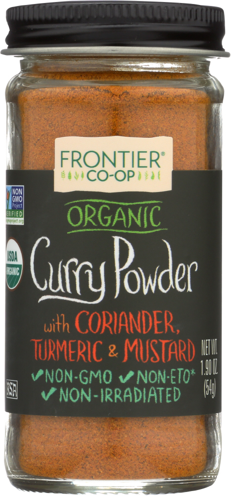 Frontier Natural Products KHLV00743906 Curry Powder Seasoning Bottle, 1.9 oz