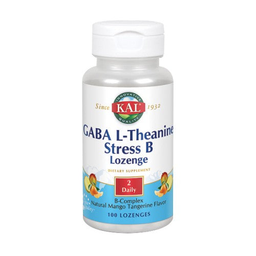 GABA LTheanine Stress B 100 Lozenges by Kal