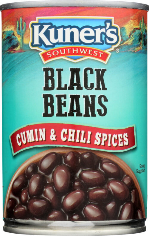 KHLV00555888 15 oz Southwest Black Beans with Cumin & Chili Spices