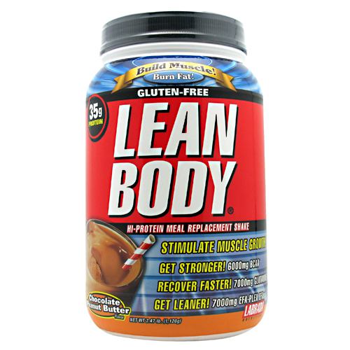 Lean Body Chocolate Peanut Butter 2.47 lbs by LABRADA NUTRITION