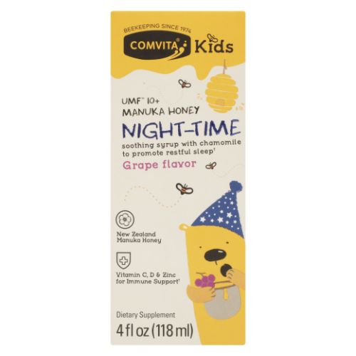 Manuka Honey Night Time Grape Flavor Kids 4 Oz by Comvita