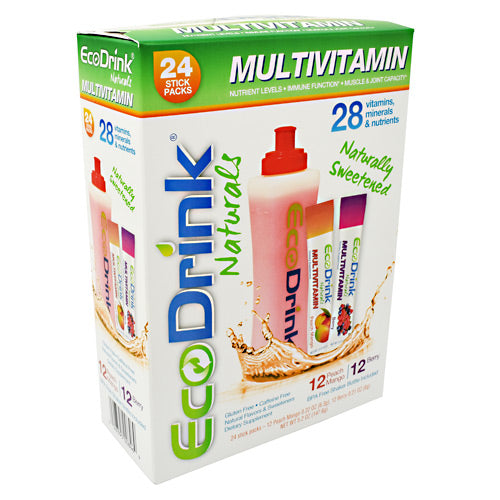 Multivitamin Drink Mix Strawberry/Lemonade 24 Count by Lily Of The Desert