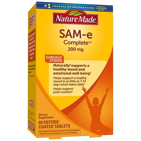 Nature Made SAM-e 200 mg Complete Tablets - 60.0 ea