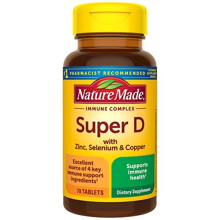 Nature Made Super D Immune Complex Tablets - 70.0 ea
