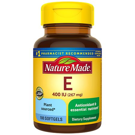 Nature Made Vitamin E 267 mg (400 IU) d-Alpha Softgels - 100.0 ea