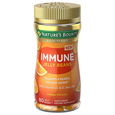 Nature's Bounty Immune Jelly Beans Orange - 80.0 ea