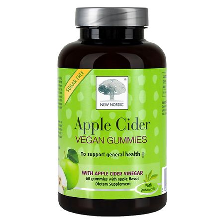 New Nordic Apple Cider Vinegar Gummies - 60.0 ea