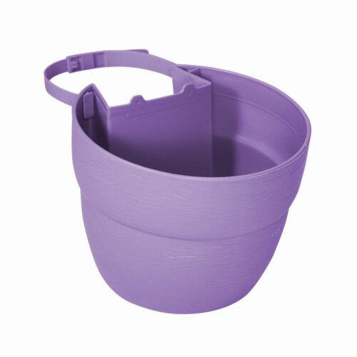Post Planter Both Permanent and Temporary Installation Options Garden in Untraditional Spaces - Orchid Purple