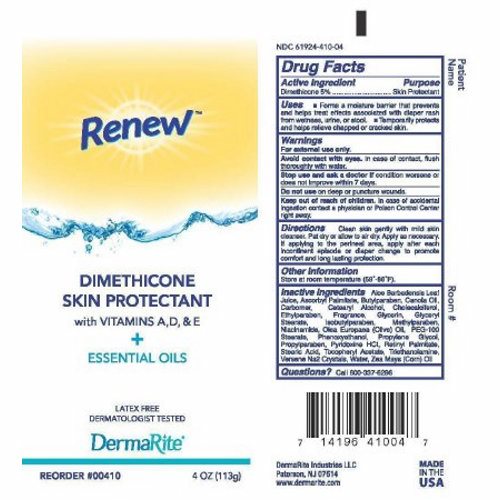 Skin Protectant Scented Cream 4 Oz by DermaRite