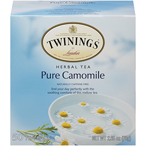 Twining Tea KHLV00315882 Pure Camomile Herbal Tea, 50 Bags