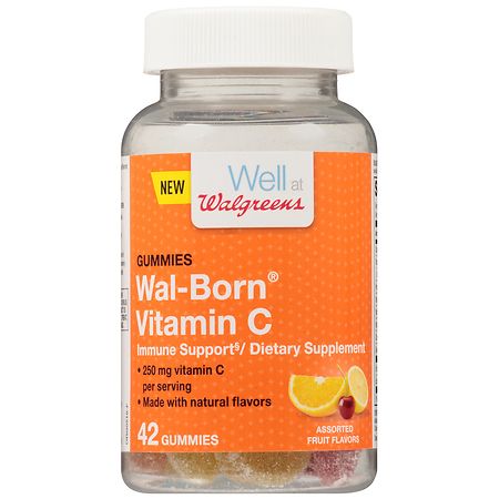 Wal-Born Vitamin C Immune Support Gummies, 250 mg - 42.0 ea