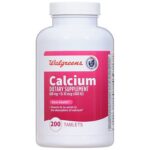 Walgreens Calcium 600 mg + D3 400 IU Tablets - 200.0 ea