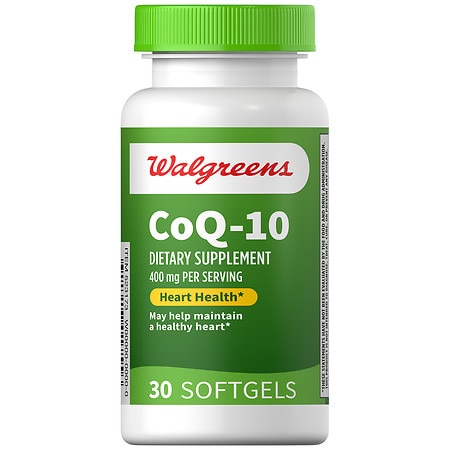 Walgreens CoQ-10 Softgels, 400 mg - 30.0 ea