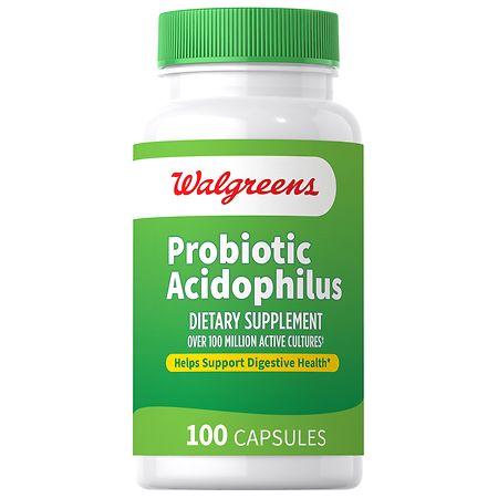 Walgreens Probiotic Acidophilus Dietary Supplement - 100.0 ea