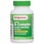 Walgreens Super B-Complex with Vitamin C - 120.0 ea