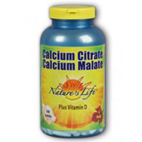 Calcium Citrate & Malate 120 tabs by Natures Life