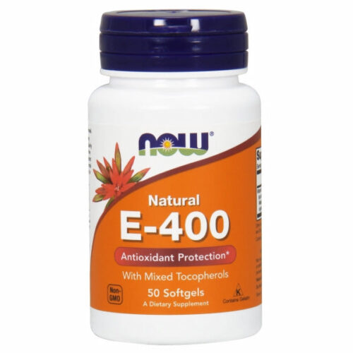 E400 MT 50 Sgels by Now Foods