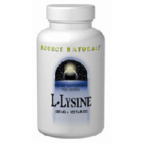 LLysine 3.53 oz (100 gms) by Source Naturals