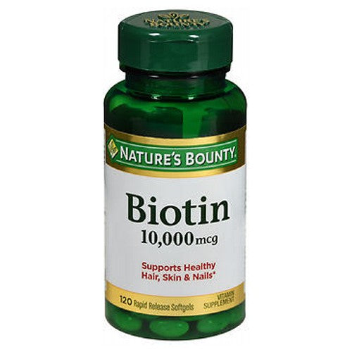 Natures Bounty Biotin 120 Softgels by Natures Bounty