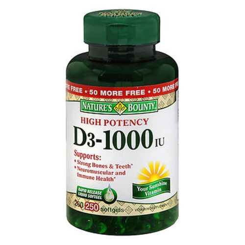 Natures Bounty D3 High Potency 200 tabs by Natures Bounty