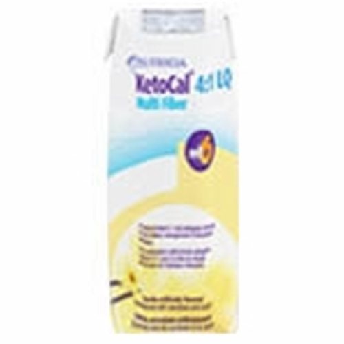 Oral Supplement KetoCal 4 1 Vanilla Flavor 8 oz. Container Carton Ready to Use Case of 27 by Nutricia North America