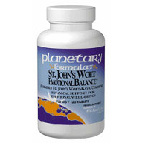 St. Johns Wort Emotional Balance 30 Tabs by Planetary Herbals