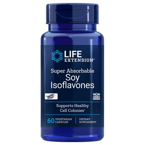 SuperAbsorbable Soy Isoflavones 60 caps by Life Extension