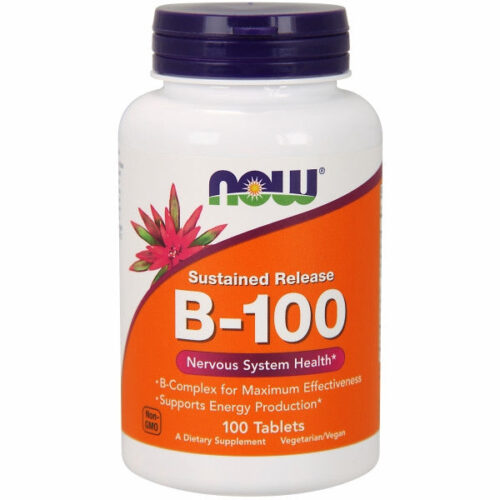 Vitamin B100 100 Tabs by Now Foods