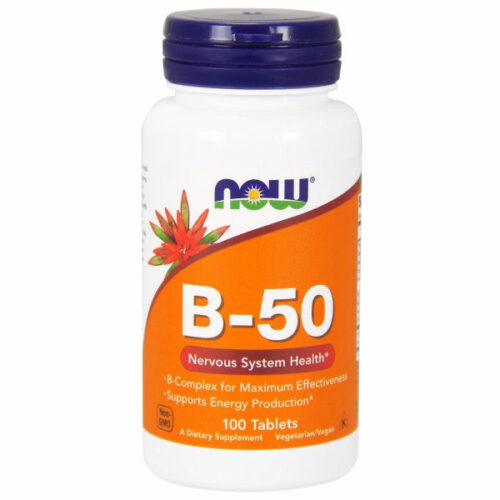 Vitamin B50 100 Tabs by Now Foods