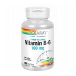 Vitamin B6 120 Caps by Solaray